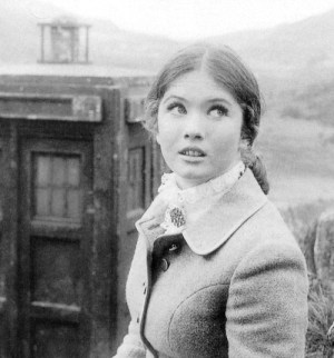 deborah_watling_tardis_b_&_w
