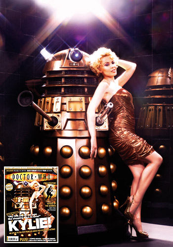 doctor_who_kylie_minogue_sort_of_recreating_katy_manning_dalek_pose_for_doctor_who_magazine_in_anticipation_of_voyage_of_the_damned