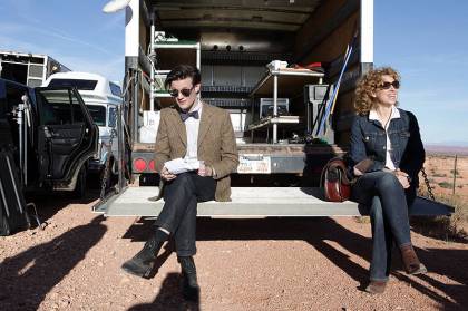 doctor_who_matt_smith_and_alex_kingston_between_takes