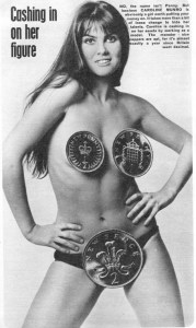caroline_munro_'wearing'_pennies_1972